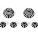 Xray XRA355031  Steel Differential Bevel & Satellite Gears - V2 (2+4)