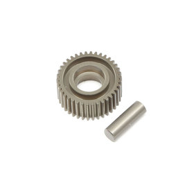 TLR / Team Losi TLR332070  Aluminum Idler Gear & Shaft, Laydown: 22 4.0