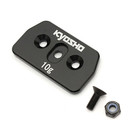 Kyosho KYOIFW605-20  IFW605-10 Rear Chassis Weight(10g/MP10/MP9e EVO.)