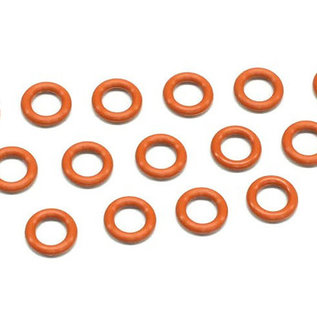 Kyosho ORG06B  Silicone O-Ring(P6/Orange)15Pcs