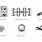 Kyosho MXW009  MXW009  Belt Crawler Kit Catappi for MINI-Z 4x4 (1 pair)
