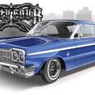 Redcat Racing RER13785 Sixtyfour Classic Blue 1/10 Impala Lowrider
