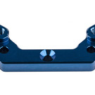 Team Associated ASC91888   Blue Rear Ballstud Mount, +2mm for RC10B6.3 , B6.2