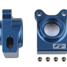 Team Associated ASC92270  RC10B74.1 FT Rear Hubs, blue aluminum