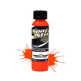 Spaz Stix SZX02100  Fireball Orange Fluorescent Airbrush Paint (2oz)