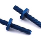 Team Associated ASC91905  B6.3 Factory Team Battery Strap Shoulder Screw (Blue) (2)