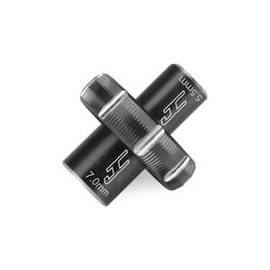 J Concepts JCO2556-2  Black 5.5 & 7.0mm Combo Thumb Wrench, Black Anodized 25562