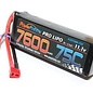 Power Hobby PHB3S760075CDNS  7600mAh 11.1V 3S 75C LiPo Battery with Hardwired T-Plug Connector