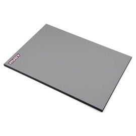 Hudy HUD108302  Hudy 1/10 & 1/12 On-Road Flat Set-Up Board (Lightweight) (Silver Grey) (292x425m)