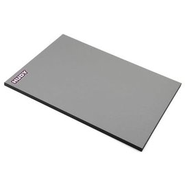 Hudy HUD108501  Hudy Flat Set-Up Board 1/8 On-Road - Lightweight - Grey