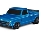 Traxxas TRA94376-74  Blue Drag Slash Brushless Drag Chevy C-10 Truck HD