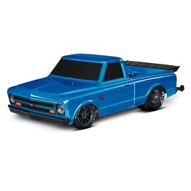 Traxxas TRA94376-74  Blue Drag Slash Brushless Drag Chevy C-10 Truck HD