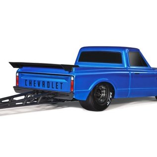 Traxxas TRA94376-74  Blue Drag Slash Brushless Drag Chevy C-10 Truck HD