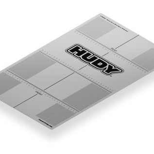 Hudy HUD108560  Plastic Set-Up Board Decal 331x545mm - 1/8 On-Road