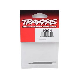 Traxxas TRA1664  Chrome Steel Long Shock Shaft (2): 2wd & 4wd