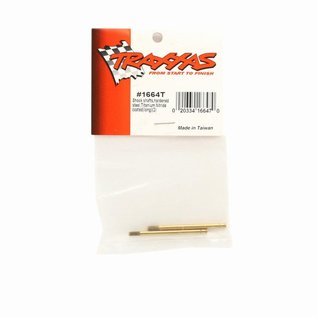 Traxxas TRA1664T  Hardened Titanium Steel Long Shock Shafts (2) 2wd 4wd