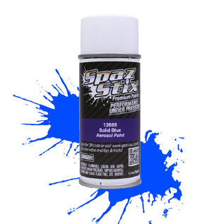 Spaz Stix SZX12609  Solid Blue Aerosol Paint (3.5oz)