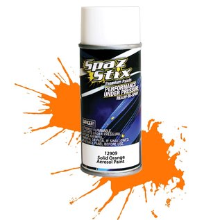 Spaz Stix SZX12909  Solid Orange Aerosol Paint (3.5oz)