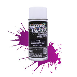 Spaz Stix SZX15559  Candy Purple Dynamite Aerosol Paint (3.5oz)