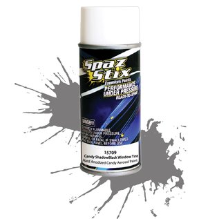Spaz Stix SZX15709  Candy Black Window Tint/Shadow Tint Aerosol Paint (3.5oz)