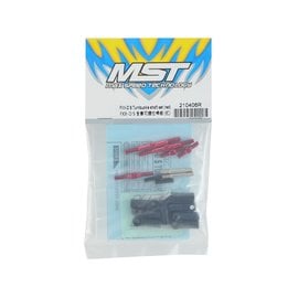 MST MXS-210406R  MST FXX-D S Turnbuckle Shaft Set (Red)
