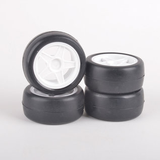 Rush RU0487  Mini Tyres 36 Round Pre-Glued (4) 487