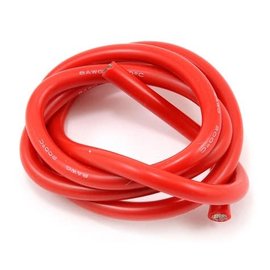 SMC SMC8AWGRED  1 meter (3.28ft) of Red Silicone 8 AWG wire