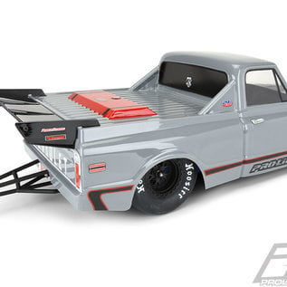 Proline Racing PRO3557-00  1972 Chevy C-10 Clear Drag Body: Slash 2wd DR10