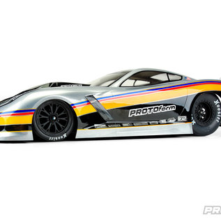 Protoform PRM1571-40  Chevrolet Corvette C7 1/10 Pro-Mod Short Course Slash Drag Car Body (Clear)