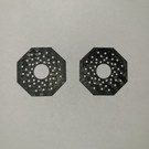 Nooner RC NRC-V2  Carbon Fiber Slipper Pads for Kimbrough / Older Style Associated  Gears (2)