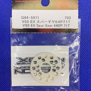 Xenon G64-5071 64P 71T EX Spur Gear Xenon