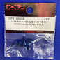 Xenon OPT-0080B  Blue  4/40 Machine Cut Rear Wheel 2mm Hex Screws (6pcs) for 1/12  Pan / BSR