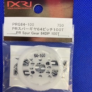 Xenon PRG64-100  XENON 64P 100T Spur Gear Made By Panaracer