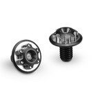 J Concepts JCO11000  6x10mm Finnisher Titanium License Plate Screws (2)