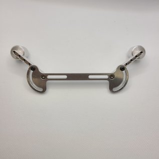 MRC Hobbies Products MRCN0002-KIT  Drag Front Weight - Aluminum Ballast Rack - Slotted w/ arms (2) aluminum weights (2)
