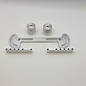 MRC Hobbies Products MRCN0002-KIT  Drag Front Weight - Aluminum Ballast Rack - Slotted w/ arms (2) aluminum weights (2)