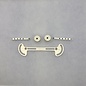 MRC Hobbies Products MRCN0002-KIT  Drag Front Weight - Aluminum Ballast Rack - Slotted w/ arms (2) aluminum weights (2)