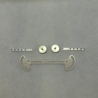 MRC Hobbies Products MRCN0003-KIT  Drag Front Weight - Aluminum Ballast Rack - DR10/TARP w/ arms (2) aluminum weights (2)