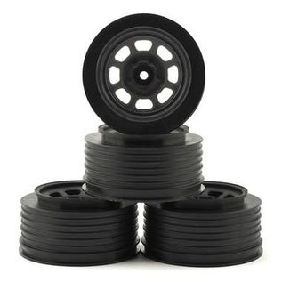 DE Racing DERDS4RB  Black Speedway SC Wheels (4) Slash Rear