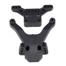 Team Associated ASC91875  Carbon Top Plate & Ballstud Mount: B6.1-3