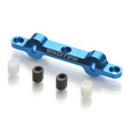Exotek Racing EXO2022  DR10 Heavy Duty Rear Arm Mount 'C', with 0, -1, -2,- 3 Degree Inserts