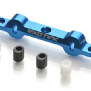 Exotek Racing EXO2022  DR10 Heavy Duty Rear Arm Mount 'C', with 0, -1, -2,- 3 Degree Inserts