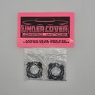Undercover RC UCR4004  UCDrag  CarbonFiber Vented Directional Slipper Pads - AE Dual Disc VTS
