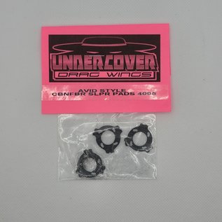 Undercover RC UCR4005  UCDrag  CarbonFiber Vented Directional Slipper Pads - Avid