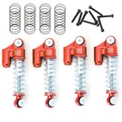 Power Hobby PHBPHSCX2401RED  Red Alunibum Threaded Mini Shocks: SCX24
