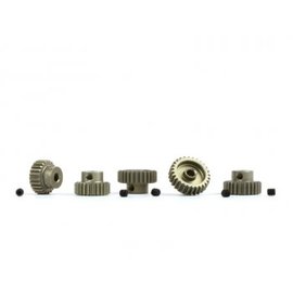 Avid RC AV1400-2327  48P 23-27T Aluminum Hard-Anodized Pinion - 5-Pack - 23-27