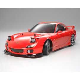 Tamiya TAM51270  Tamiya Mazda RX-7 1/10 Touring Car Body w/Parts Set (Clear)