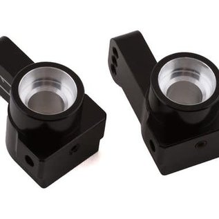 STRC SPTSTC91418-T1BK  Black ST Racing CNC Machined Aluminum Rear Hub Carriers 1 deg. Toe-in (1 pair) for Associated DR10