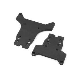 Maverick RC MVK150221  Chassis Skid Plate Set: Quantum+ XT Flux