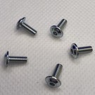 MRC Hobbies Products MRCHW-BHFM3x8  M3 x 8mm Steel Flanged Button Head Screws (5)